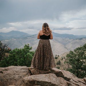 Gently Used XL Chicwish Leopard Maxi Skirt